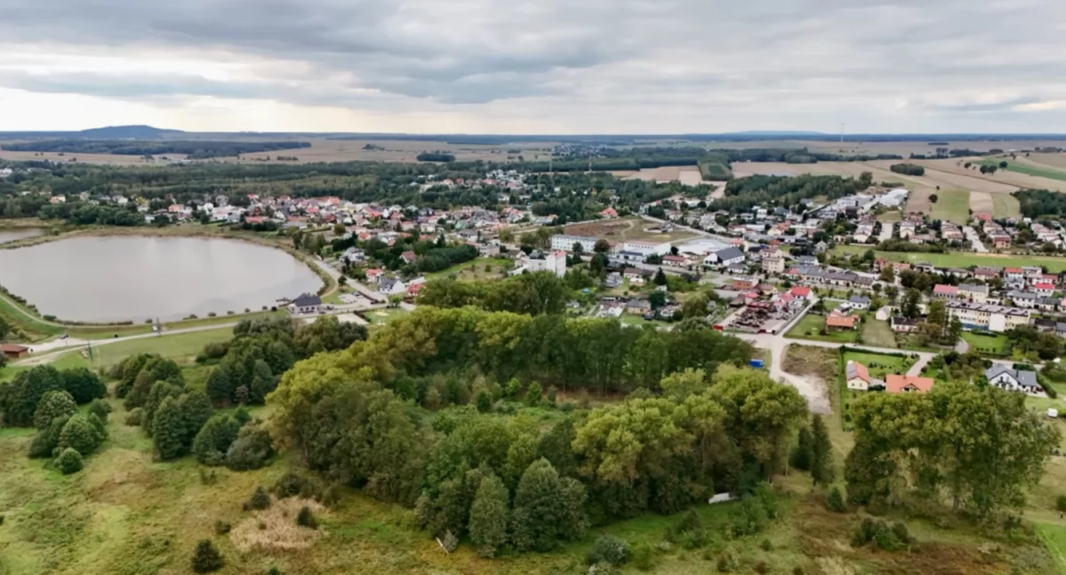 Na zdjęciu panorama Przedborza