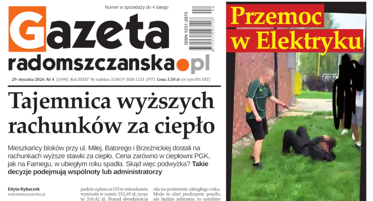 Na zdjęciu: Okładka najnowszego wydania