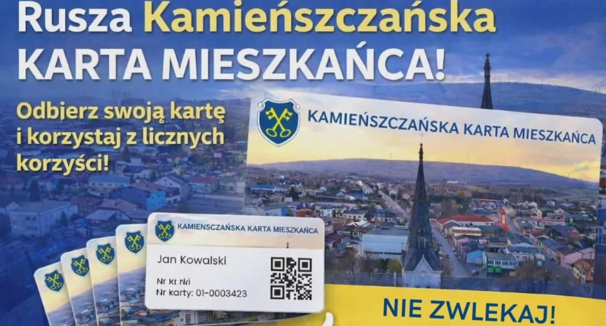 Na zdjęciu plakat informacyjny