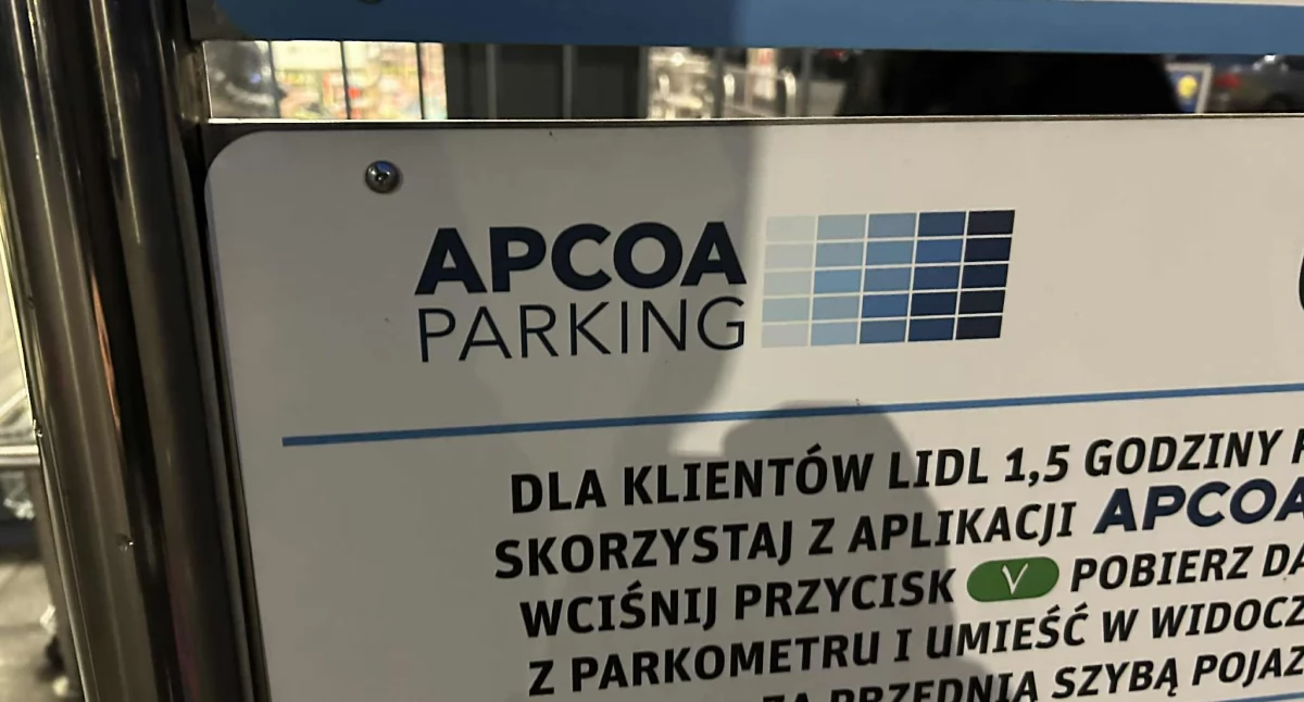 Na zdjęciu: Parkomat na parkingu Lidla przy Jagiellońskiej