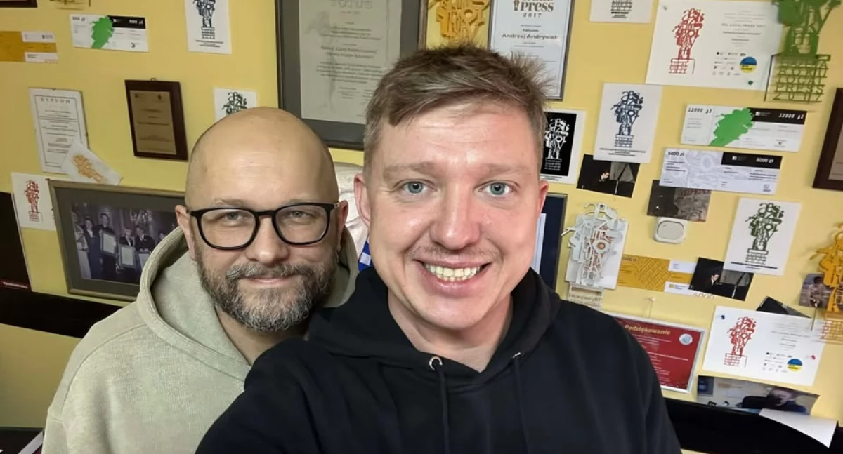 Na zdjęciu Andrzej Andrysiak i Paweł Aulich