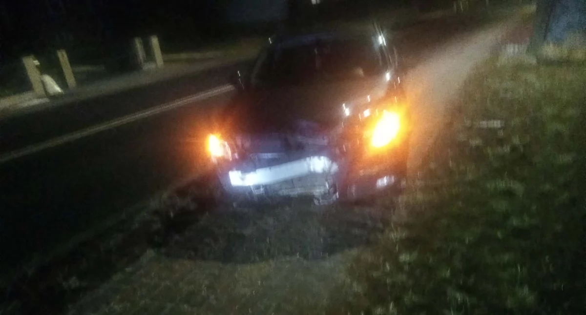 Na zdjęciu: Kierowca Opla został zatrzymany, fot. nadesłane