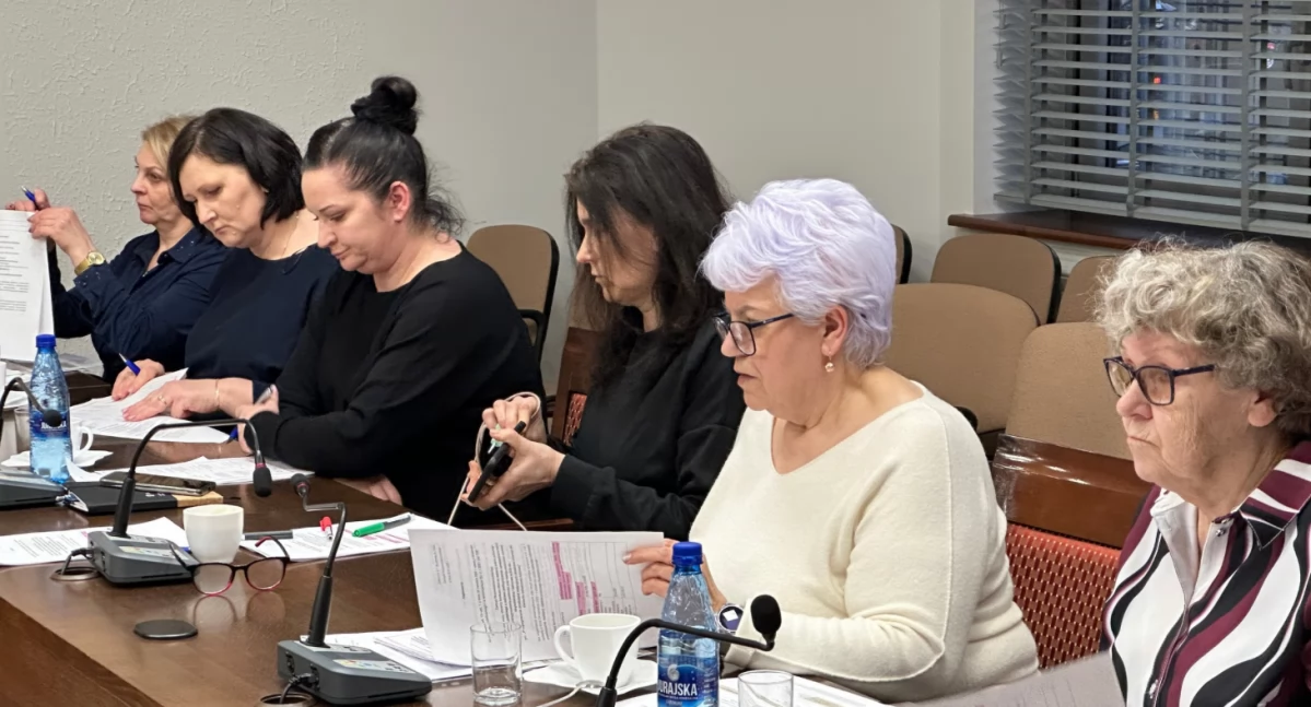 Na zdjęciu: Uczestnicy szkolenia w Starostwie Powiatowym w Radomsku