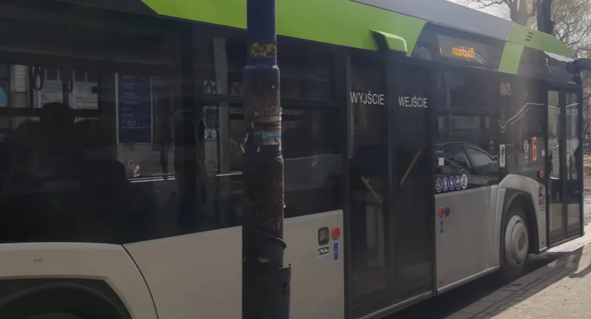 Na zdjęciu autobus MPK