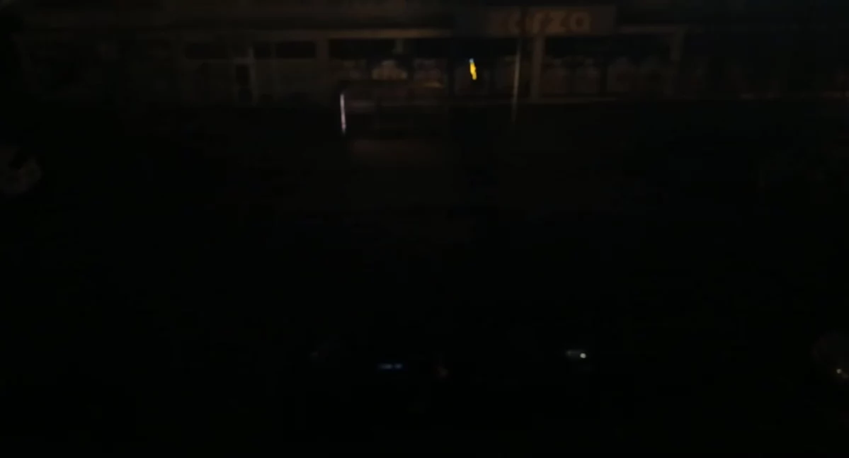 Na zdjęciu: Po zmroku robi się ciemno, jak...