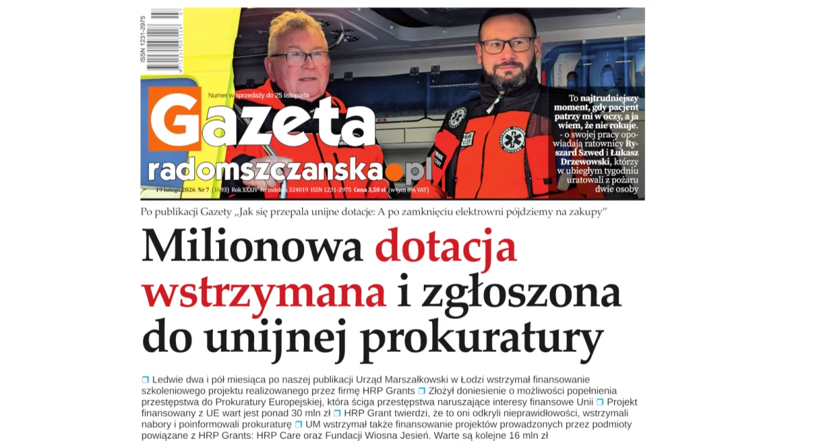 Na zdjęciu: Okładka najnowszego wydania