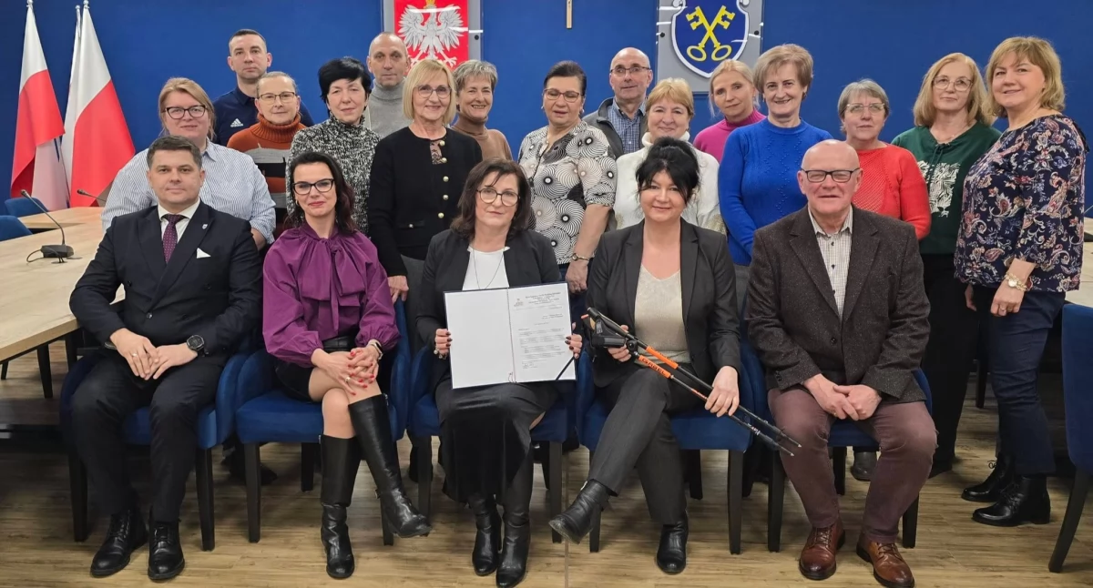 Na zdjęciu członkowie nowego klubu