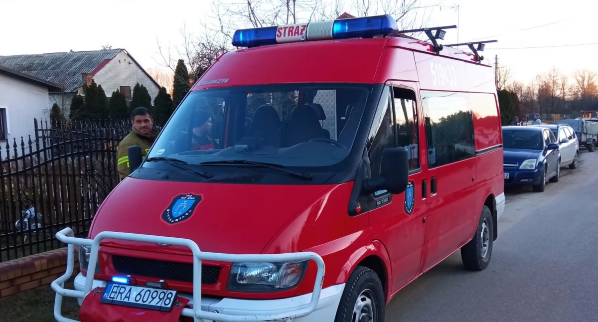Na zdjęciu: Dyżurny wysłał strażaków z OSP Wielgomłyny, fot. Facebook/OSP Wielgomłyny