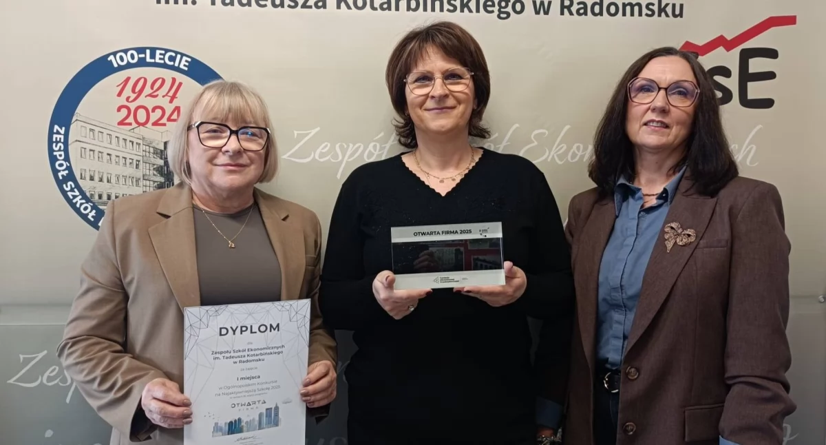 Na zdjęciu: Ekonomik najlepszy w Polsce, fot. Facebook/ZSE