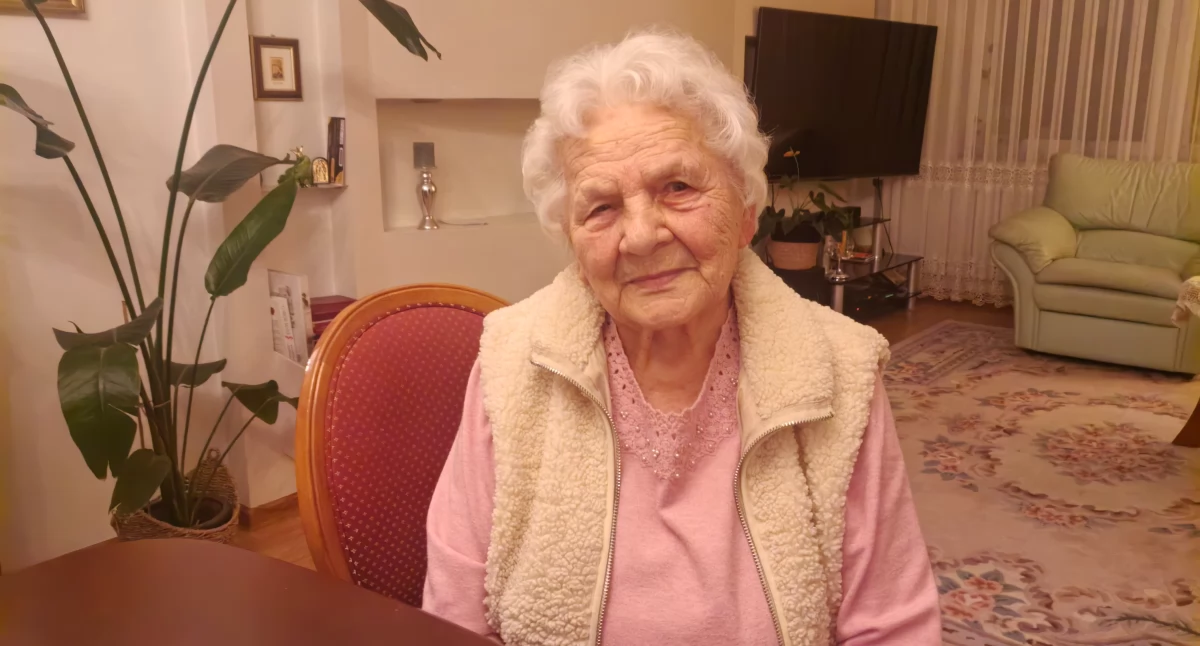 Na zdjęciu: Pani Wacława miała 10 lat, kiedy wybuchła wojna