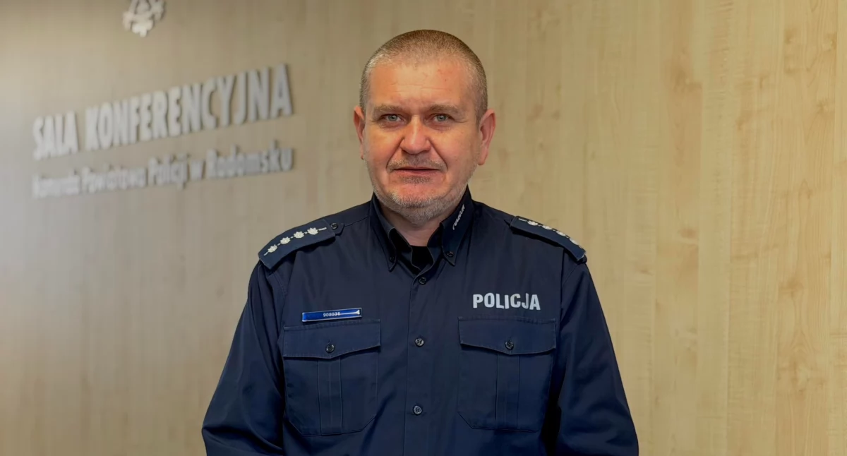 Na zdjęciu: aspirant sztabowy Konrad Karnicki,