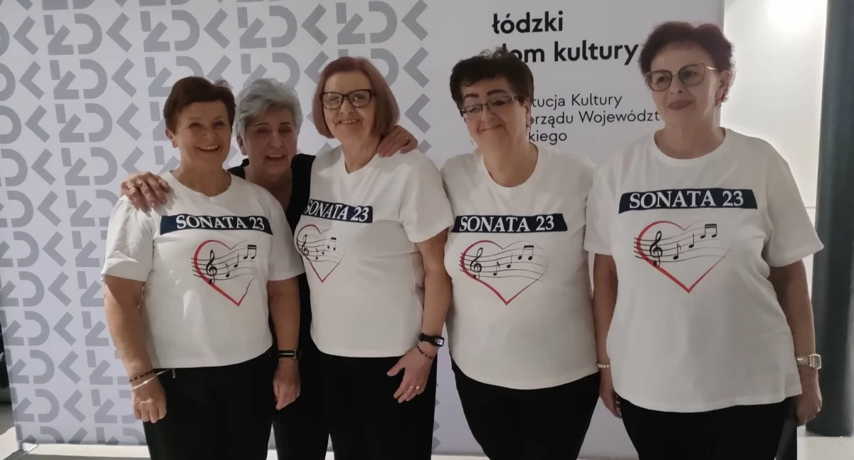 Na zdjęciu: Seniorki z Sonaty, fot. Facebook/Elżbieta Jóżwiak