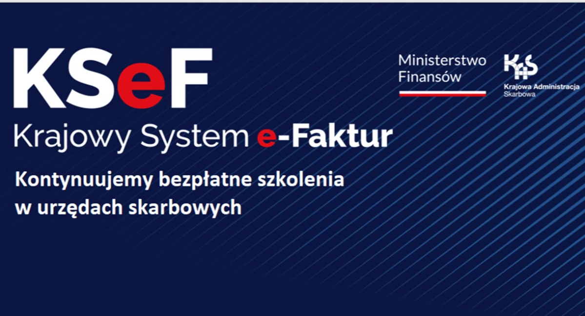Na zdjęciu plakat informacyjny