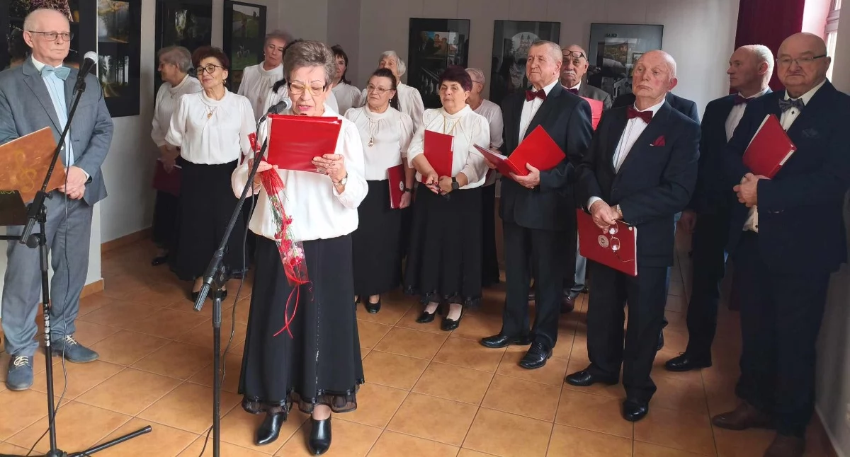 Na zdjęciu: Chór Serenada dał koncert, fot. Facebook/MR