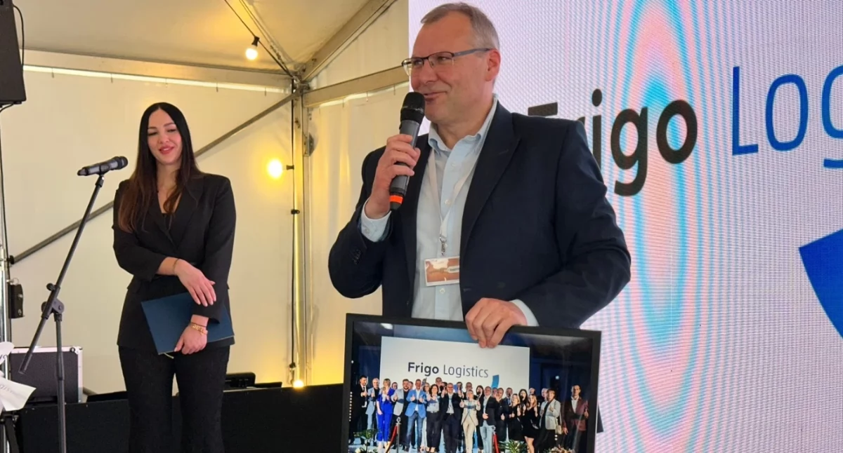 Na zdjęciu: Kris Verbruggen, Prezes Zarządu Frigo Logistic