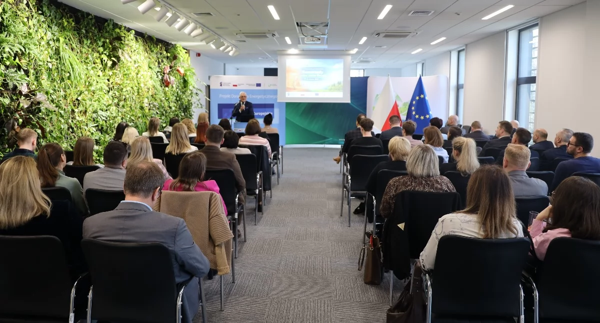 Na zdjęciu: Konferencja „Samorządy wobec zmian klimatu”