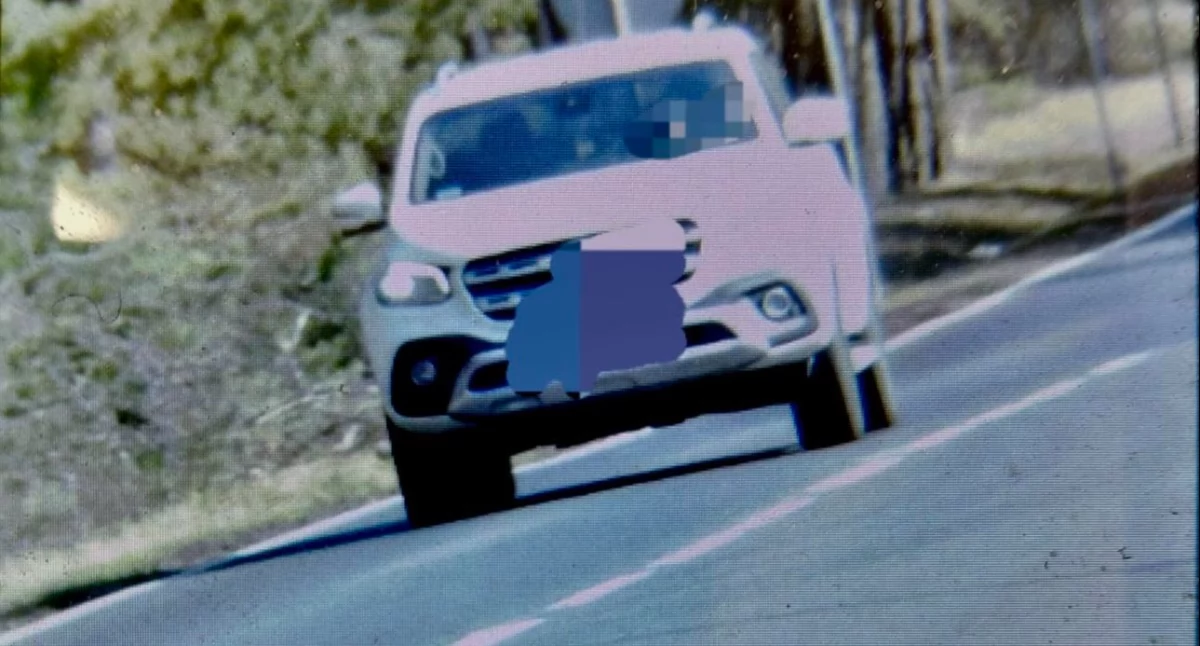 Na zdjęciu: Radar pokazał 134 km/h, fot. KPP Radomsko