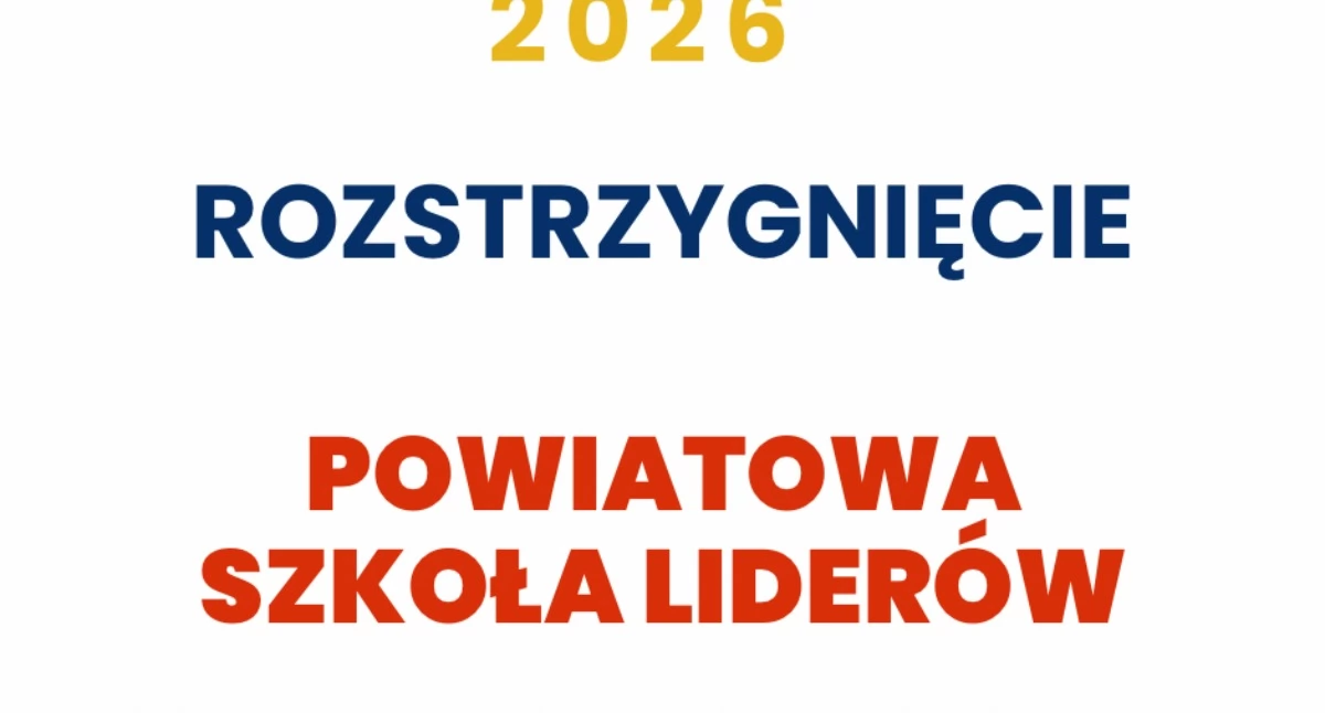 Na zdjęciu plakat, fot. Facebook/Powiat Radomszczański