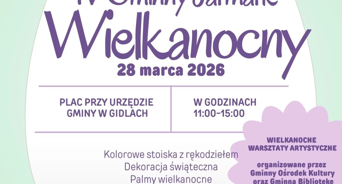 Na zdjęciu: Plakat, fot. Facebook/Powiat Radomszczański