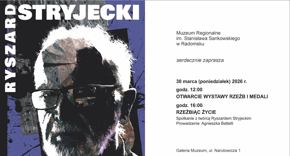 Na zdjęciu plakat, fot. Facebook/Muzeum Regionalne w Radomsku