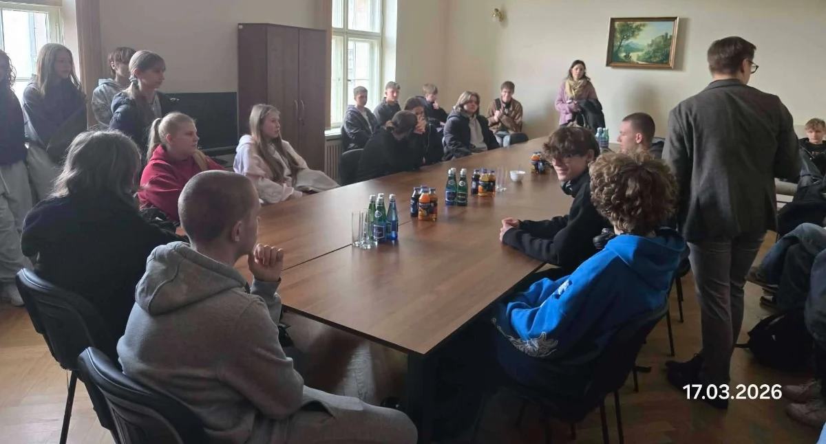 Na zdjęciu: Niecodzienne zajęcia, fot. Facebook/ZSE w Radomsku