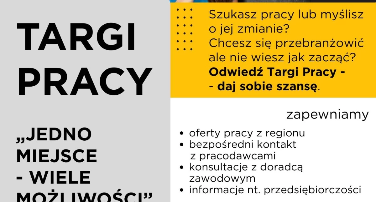 Na zdjęciu plakat, fot. PUP Radomsko