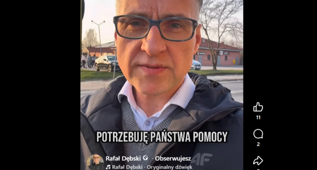 Na zdjęciu Rafał Dębski