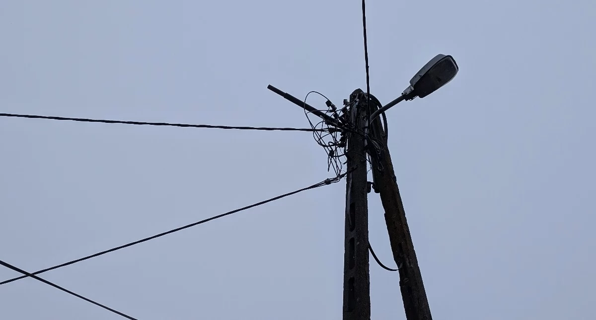 Na zdjęciu: Słup energetyczny, fot. ilustracyjne
