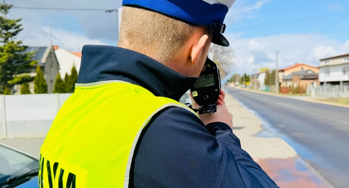 Na zdjęciu: Policjanci kontrolowali prędkość, fot. KPP Radomsko