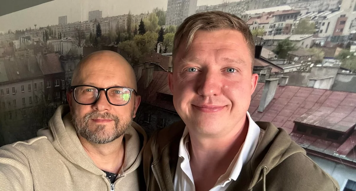 Na zdjęciu Andrzej Andrysiak i Paweł Aulich