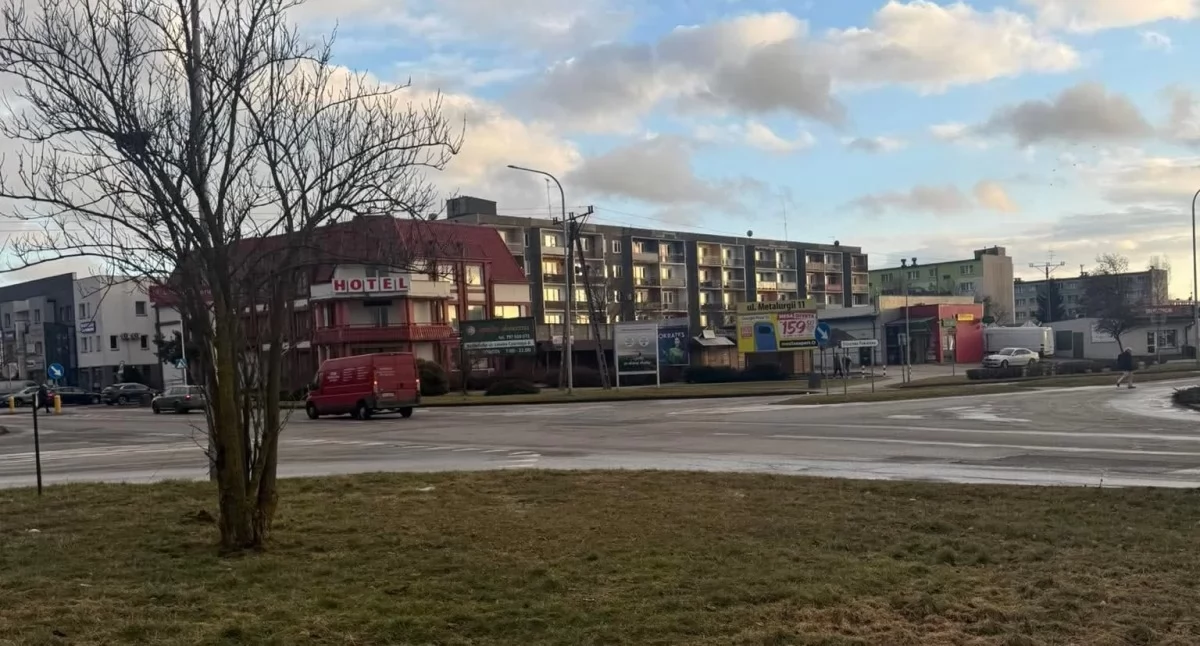 Na zdjęciu; Skrzyżowanie czy rondo? Fot. Facebook/Krzysztof Górnik