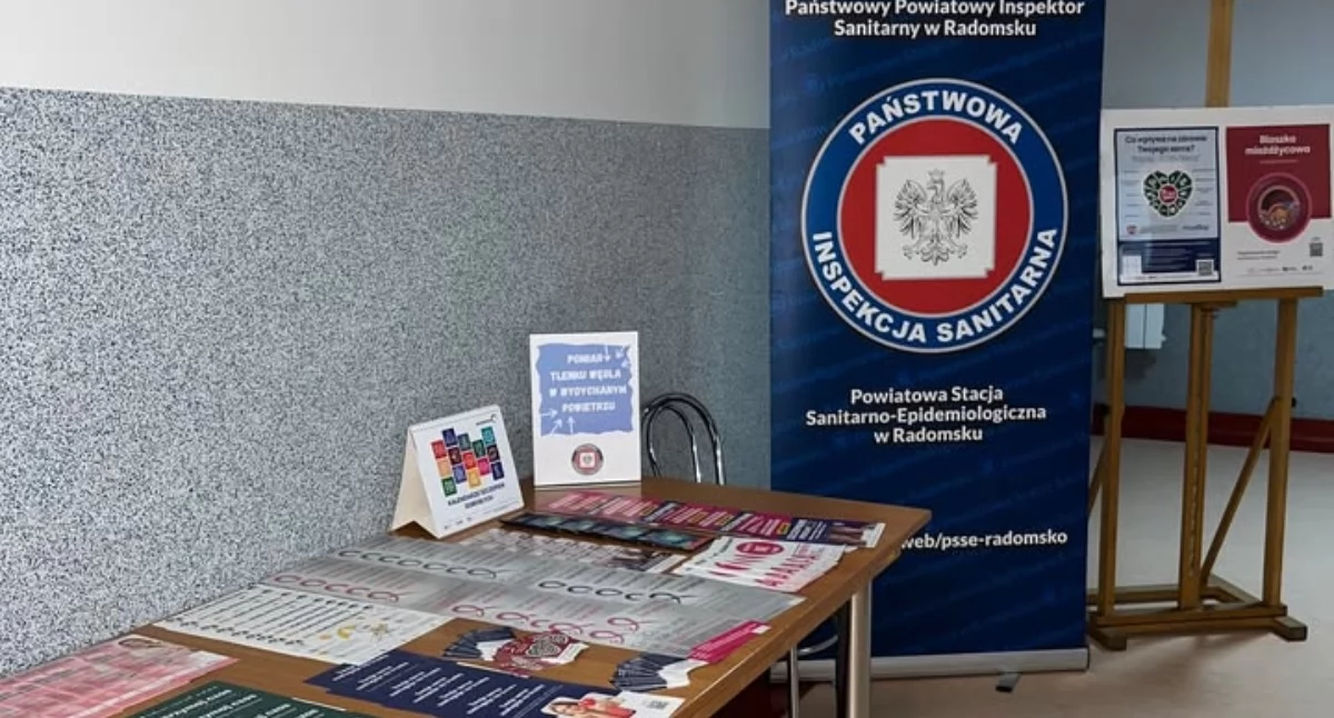 Na zdjęciu: Sanepid zaprasza