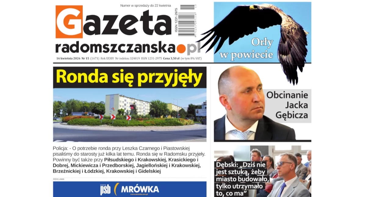 Na zdjęciu: Okładka najnowszego wydania Gazety