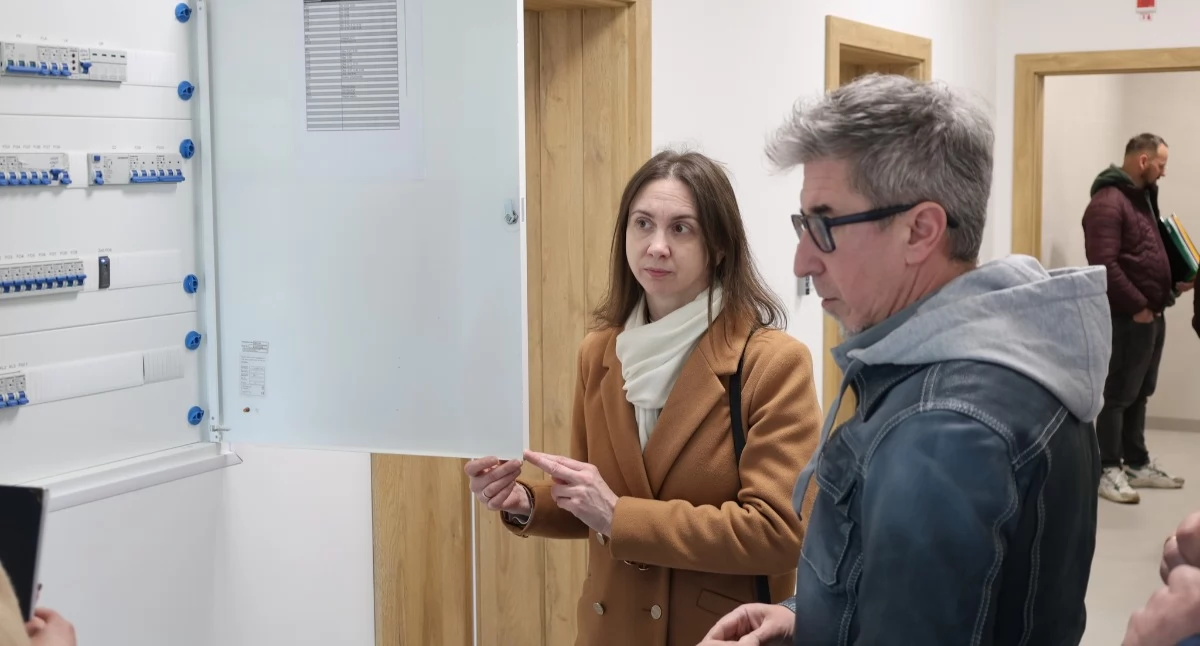 Na zdjęciu: We wtorek przeprowadzono odbiór techniczny, fot. Facebook/Powiat Radomszczański