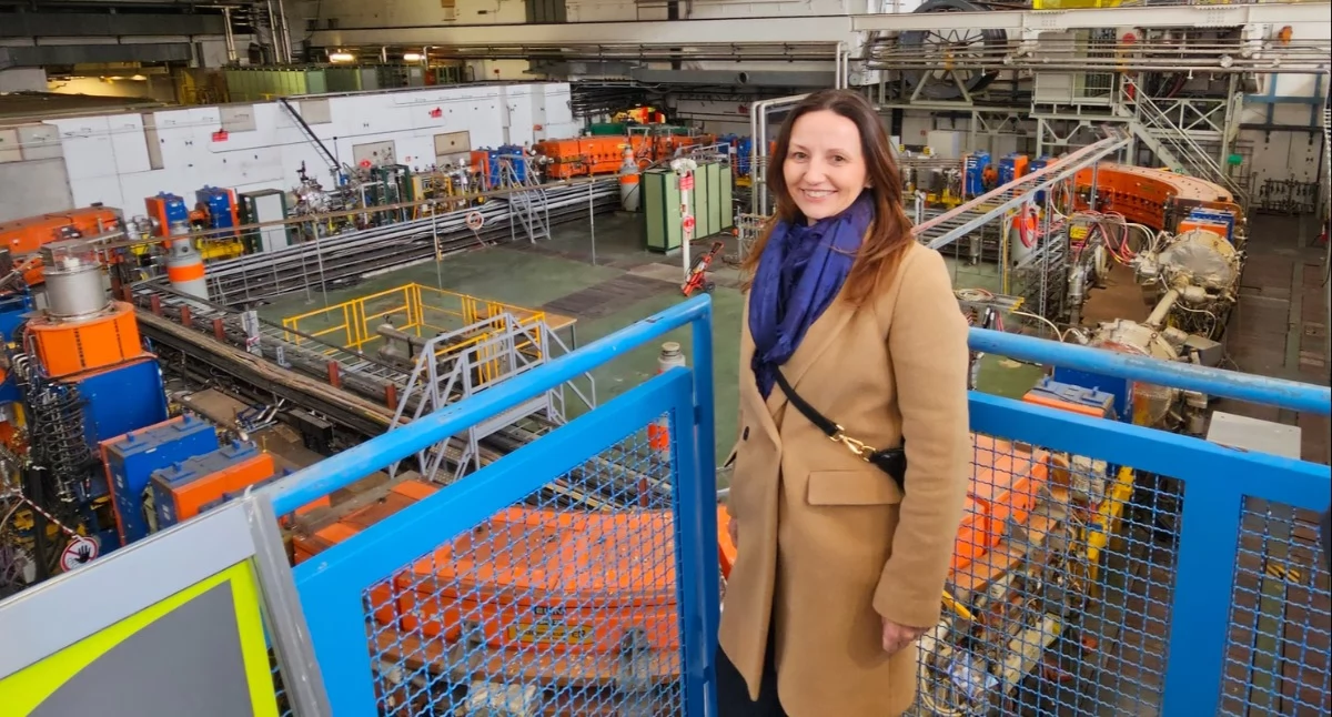 Na zdjęciu: Pani Joanna pojechała do Genewy na szkolenie, fot. Facebook/I LO