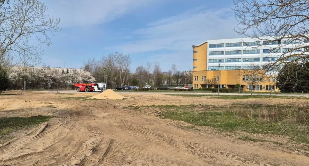 Na zdjęciu: Centrum powstanie przy szpitalu, fot. Facebook/Powiat Radomszczański