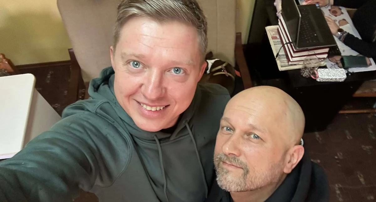Na zdjęciu Paweł Aulich i Andrzej Andrysiak