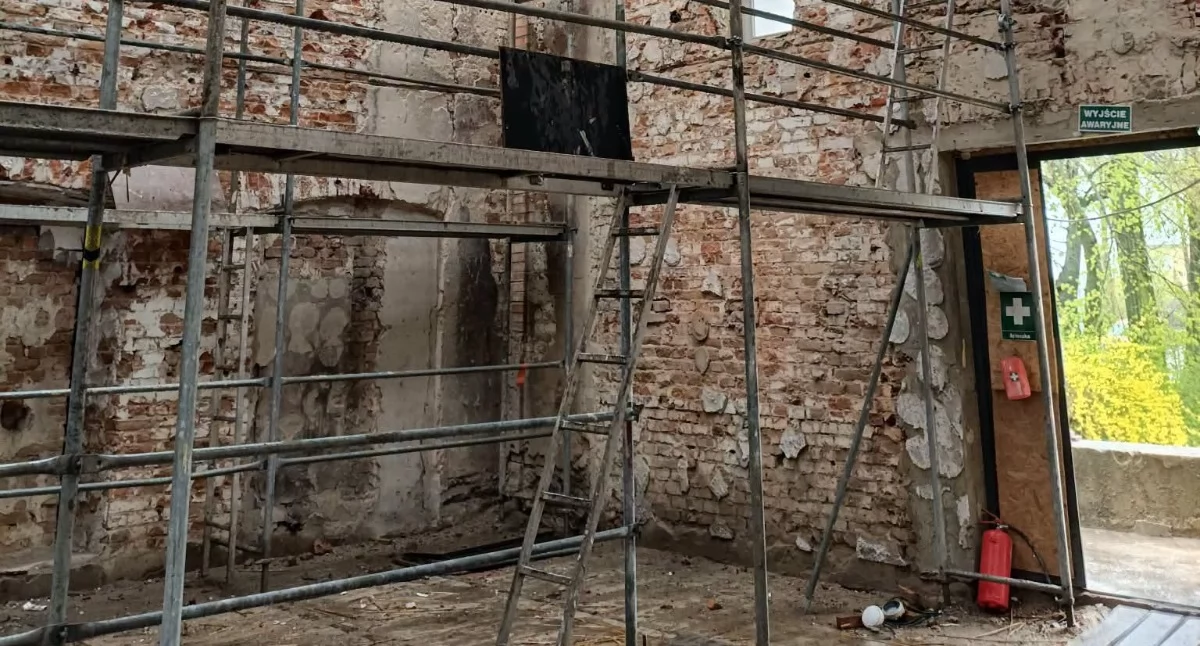 Na zdjęciu: Remont jeszcze potrwa, fot. Facebook/Radomsko Miasto Otwarte
