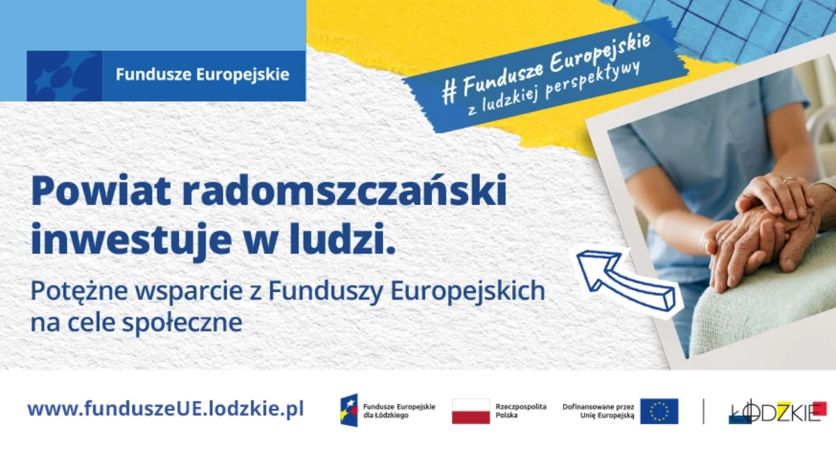 Ludzie, Powiat radomszczański inwestuje ludzi Potężne wsparcie Funduszy Europejskich społeczne - zdjęcie, fotografia