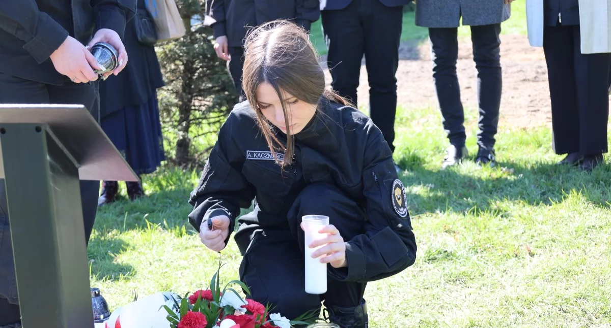 Na zdjęciu: W Mechaniku uczy się praprawnuczka Władysława Puszczewicza Wiktoria, fot. Facebook/Powiat Radomszczański