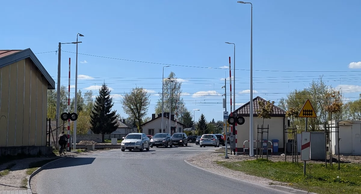 Na zdjęciu: Przejazd w ulicy Kraszewskiego