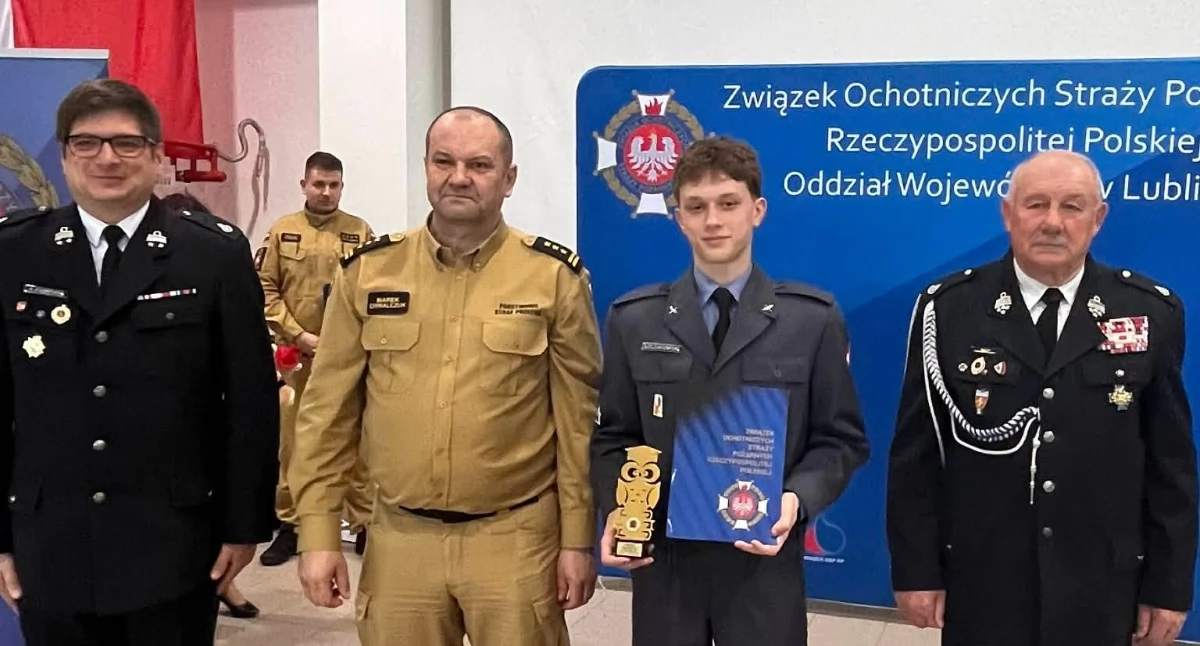 Na zdjęciu: Ernest zajął I miejsce, fot. Facebook/OSP Wierzbica