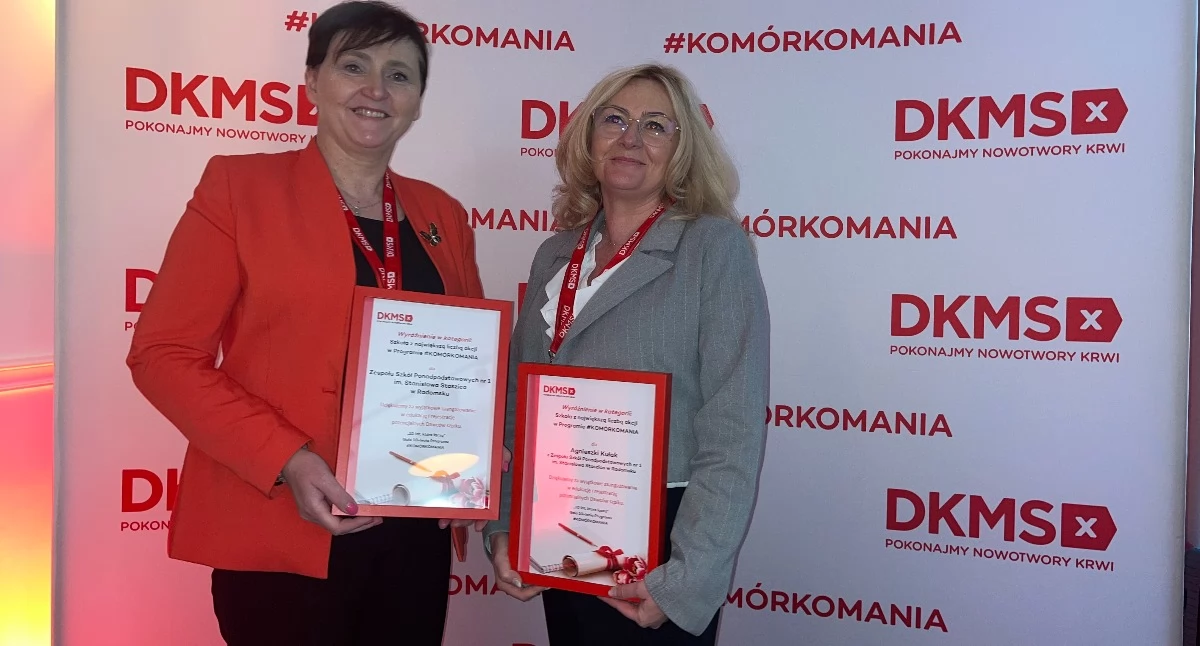 Na zdjęciu: Wśród nagrodzonych znalazł się Mechanik, fot. Fundacja DKMS