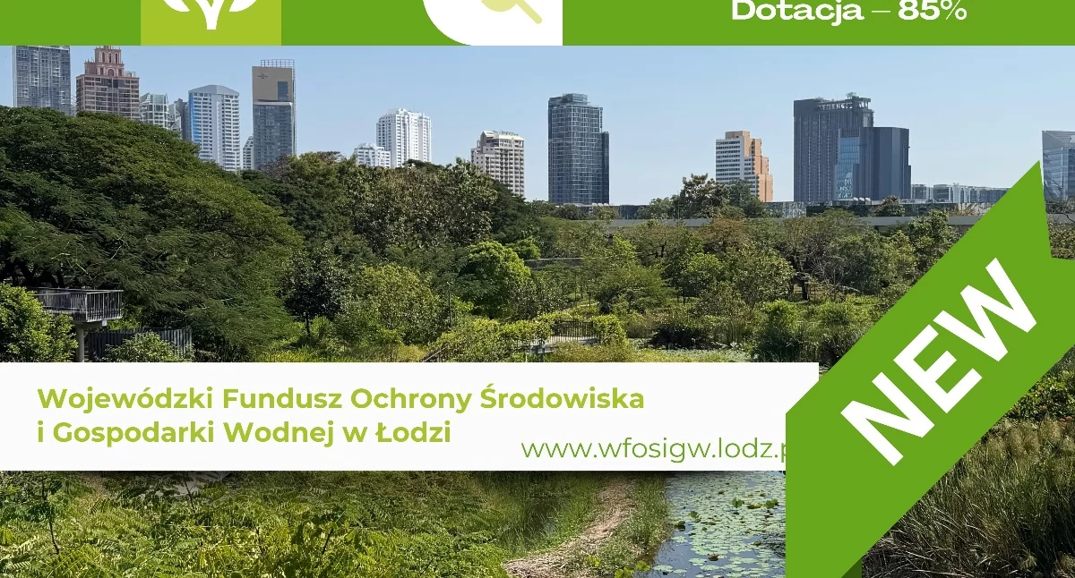 Inwestycje, Łódzkie zieleni WFOŚiGW Łodzi uruchamia nabór wniosków tworzenie nowych terenów zieleni - zdjęcie, fotografia