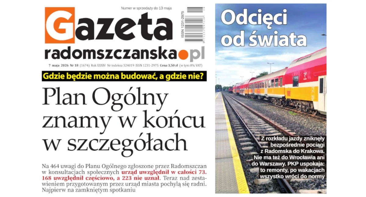 Na zdjęciu: Okładka najnowszego wydania Gazety