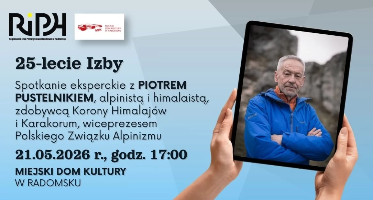 Na zdjęciu plakat, fot. RIPH Radomsko