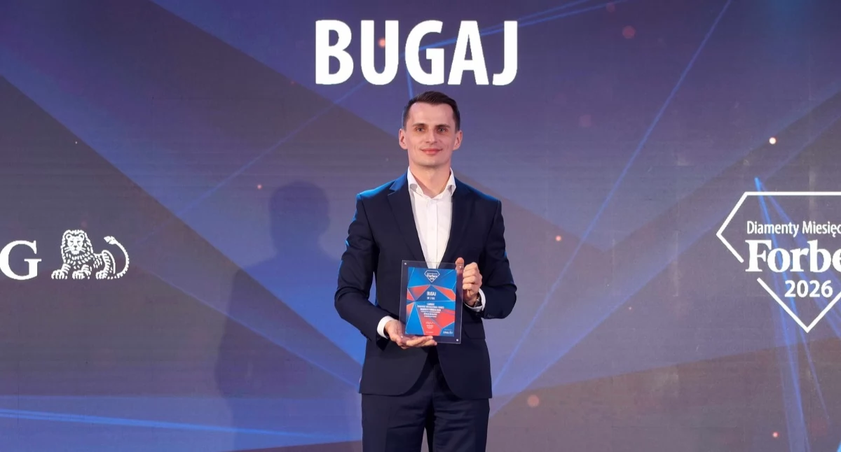Na zdjęciu: Nagrody wręczano podczas gali, fot. Facebook/Bugaj