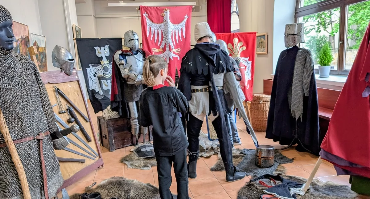 Na zdjęciu: Wszystkiego można dotknąć, wszystko przymierzyć