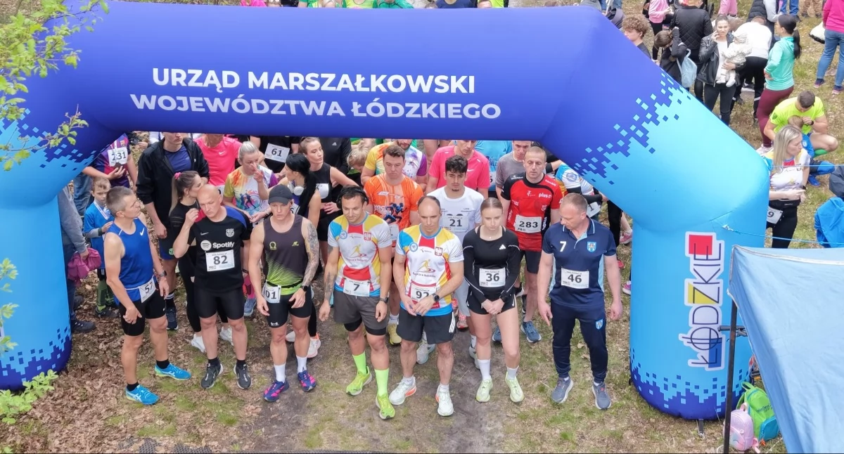 Na zdjęciu: Bieg główny na dystansie 5 km, fot. Facebook/Powiat Radomszczański/Krzysztof Radczyc