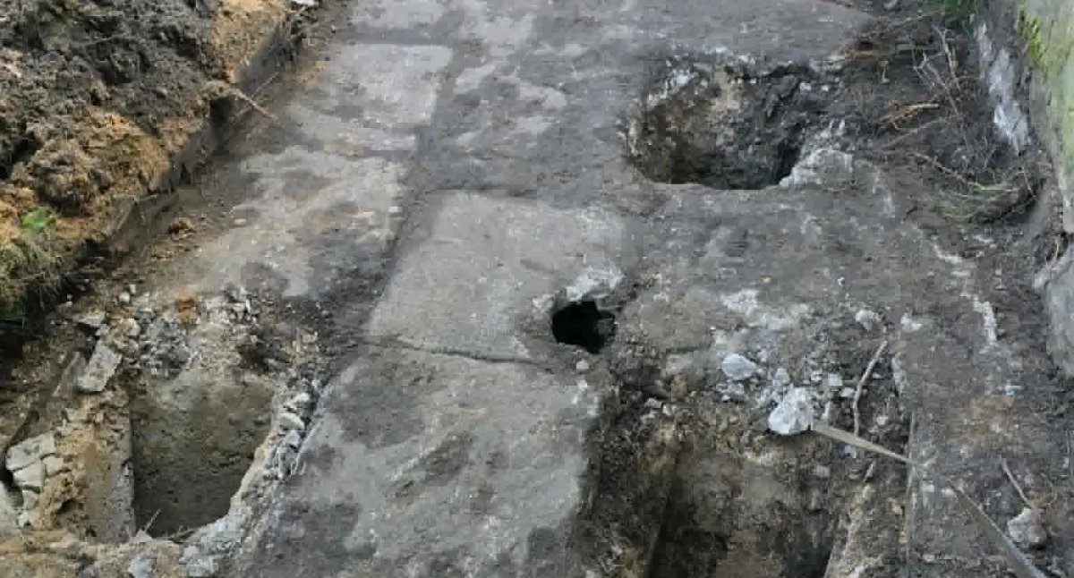 Na zdjęciu: takich rzeczy nie znajduje się na każdej budowie, fot. Facebook/Radomsko Miasto Otwarte